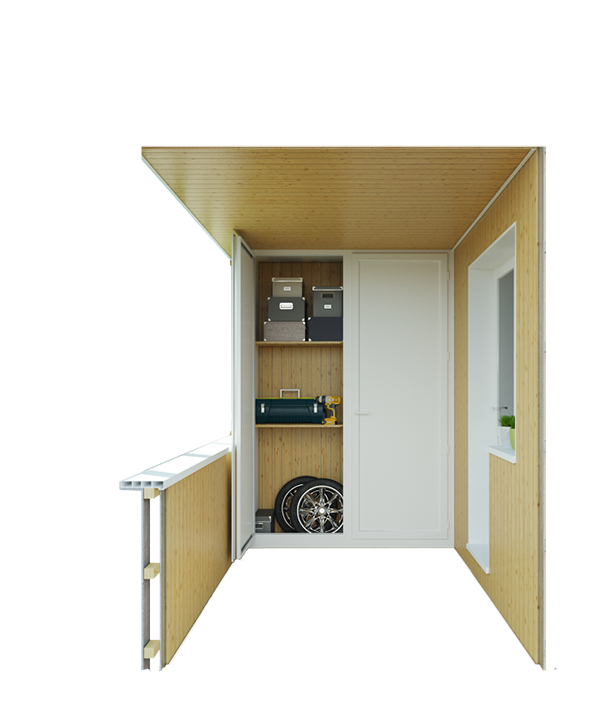 Шкаф на балкон